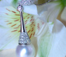 Extravagant Southsea Pearl Pendant with Diamonds in White gold