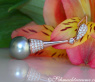 Extravagant Southsea Pearl Pendant with Diamonds