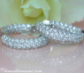 Stately Diamond Pavé Hoops (Ø 24 mm)