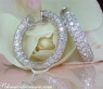 Stately Diamond Pavé Hoops (Ø 24 mm)