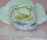 Stately Diamond Pavé Hoops (Ø 24 mm)