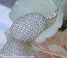 Glorious Diamond Pendant in White gold 18k