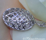 Glorious Diamond Pendant in White gold 18k