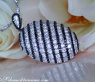 Glorious Black & White Diamond Pendant