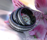Stately Black & White Diamond Ring