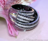Stately Black & White Diamond Ring