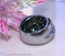 Stately Black & White Diamond Ring