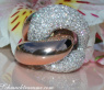 Verschlungener Brillanten Ring