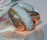 Verschlungener Brillanten Ring