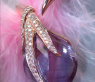 Glorious Amethyst Ring with Diamonds