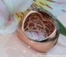 Stately Ring with Natural Brown Diamonds