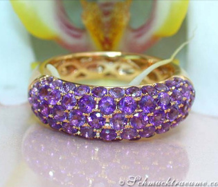 Elegant Amethyst Pavéring