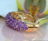 Elegant Amethyst Pavéring