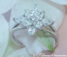 Picture Perfect Pear Shape Diamond Ring (Star Design)
