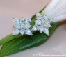 Picture Perfect Pear Shape Diamond Studs (Star Design)