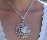 Gigantic Diamond Pendant / Brooch with Impressive Dimensions