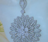 Gigantic Diamond Pendant / Brooch with Impressive Dimensions