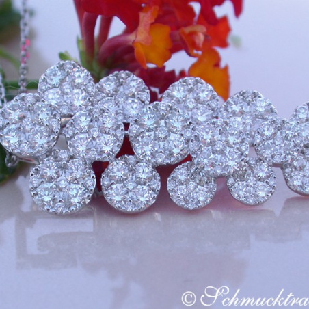 Precious Diamond "Grape Design" Pendant