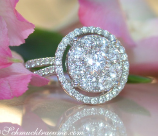 Exquisite Diamond Ring (Illusion Design)
