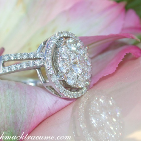 Exquisite Diamond Ring (Illusion Design)
