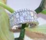 Tremendous Diamond Band with Baguette Diamonds