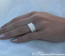 Tremendous Diamond Band with Baguette Diamonds