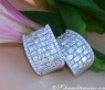 Terrific Diamond Earrings with Baguette Diamonds