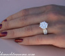 Precious "Solitaire Style" Diamond Ring