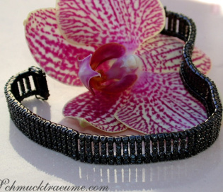 Stately Black Diamond Bracelet