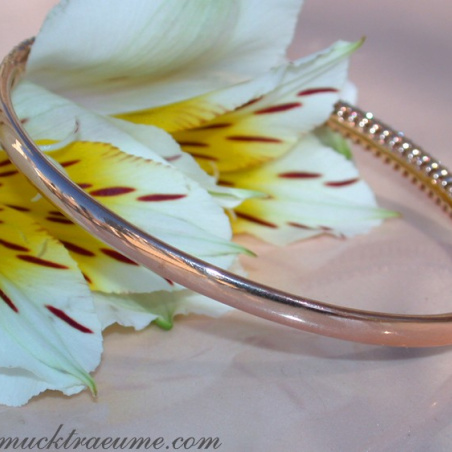 Brillanten Armreif in Roségold