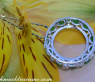 Wonderful Emerald Circle Pendant with Diamonds