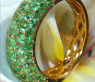 Precious Tsavorite Pavé Ring