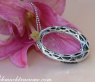 Striking Black and White Diamond Pendant