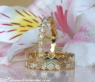 Three Puristic Diamond Rings (Stacking Rings)