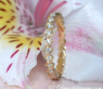 Three Puristic Diamond Rings (Stacking Rings)