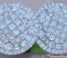 Noble Diamond Stud Earrings with Baguette & Princess Diamonds
