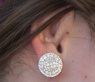 Noble Diamond Stud Earrings with Baguette & Princess Diamonds