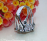 Unusual Black & White Diamond Ring