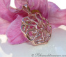 Terrific Diamond "Rose" Pendant