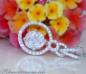 Precious Pendant with Brilliant, Princess & Marquise Diamonds