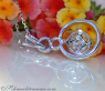 Precious Pendant with Brilliant, Princess & Marquise Diamonds