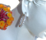 Pretty Diamond Hoop Earrings (Ø 19 mm)