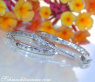 Pretty Diamond Hoop Earrings (Ø 19 mm)