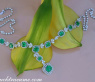 Unique Necklace with Columbian Emeralds and Diamonds