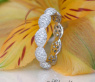 Timeless Diamond Pavé Eternity Ring in White gold