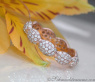 Timeless Diamond Pavé Eternity Ring in Rose gold
