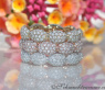 Timeless Diamond Pavé Eternity Ring in Rose gold