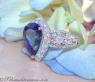 Picture Perfect AAA Tanzanite Ring with Diamonds