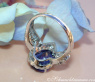 Picture Perfect AAA Tanzanite Ring with Diamonds