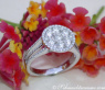 Extra flat Diamond Ring